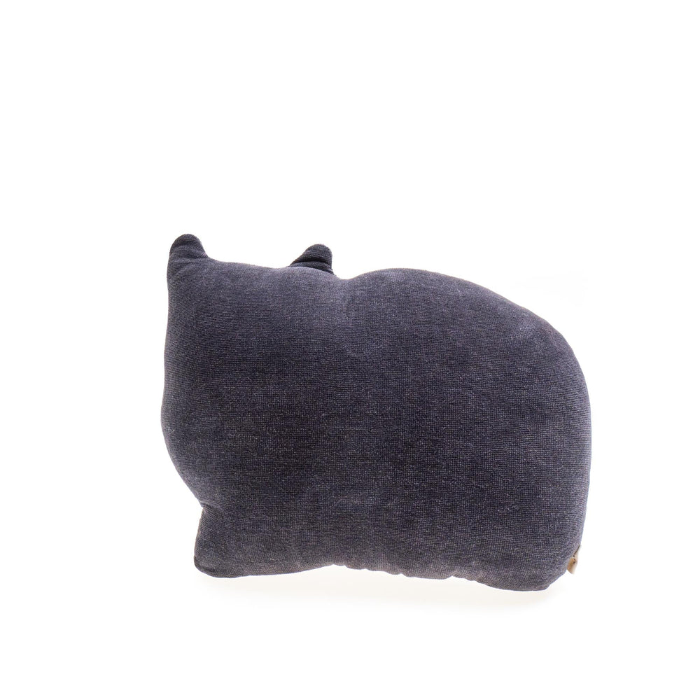 トモタケ/　動物ク ッション クロネコ ペロ BLACK CAT PERO - haus-netstore