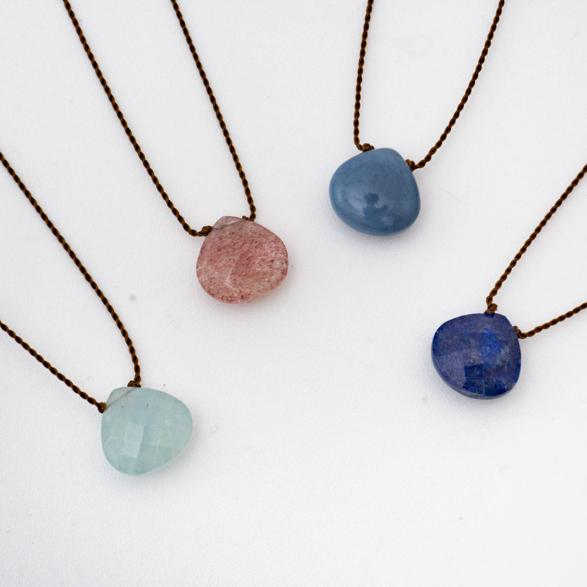 SOURCE/　Smooth Blue Opal Necklace - haus-netstore