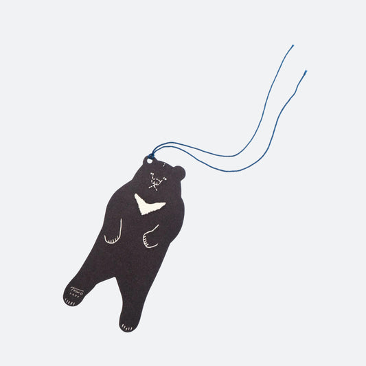 トモタケ/　GIFT TAG 月の輪ぐま MOON BEAR - haus-netstore