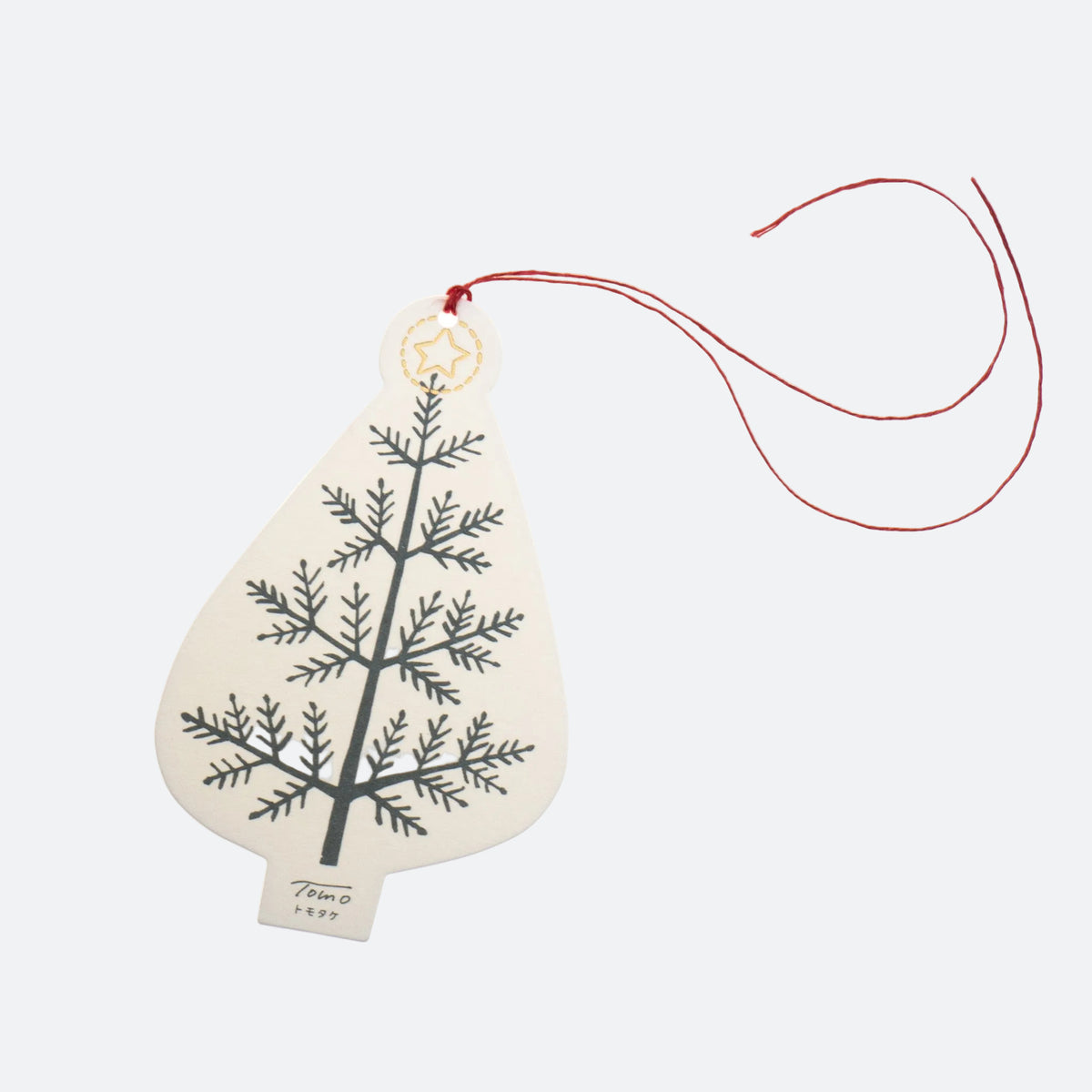 トモタケ｜GIFT TAG クリスマスツリー CHRISTMAS TREE