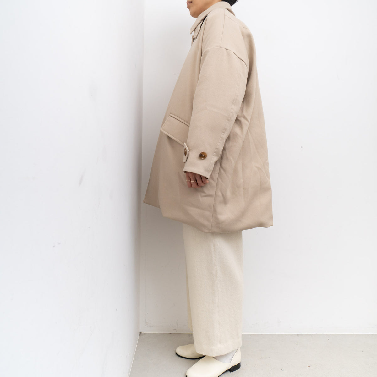 THE LOFT LABO/WOMEN　LIMB SINGLE BUTTON OVER DOWN COAT - haus-netstore