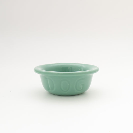 ペット用品 - BAUER POTTERY / DEMI DOG BOWL ターコイズ - haus-netstore