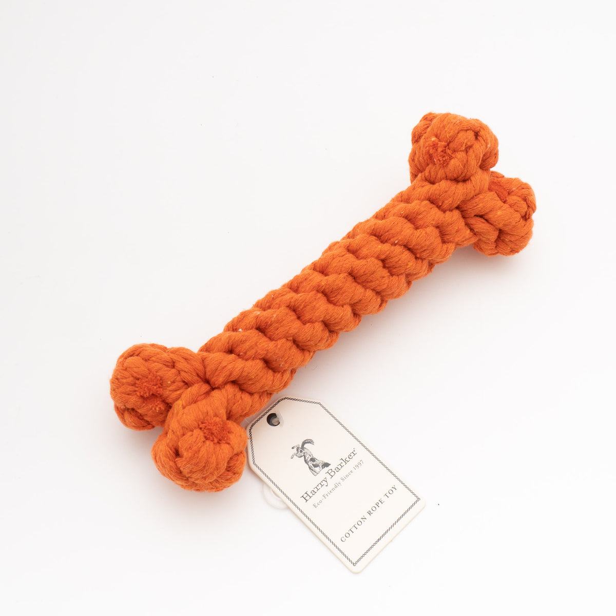 ペット用品 - HARRY BARKER/　ROPE TOY BONE COL.オレンジ　SIZE.L - haus-netstore
