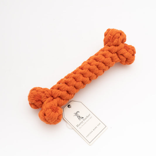 ペット用品 - HARRY BARKER/　ROPE TOY BONE COL.オレンジ　SIZE.L - haus-netstore