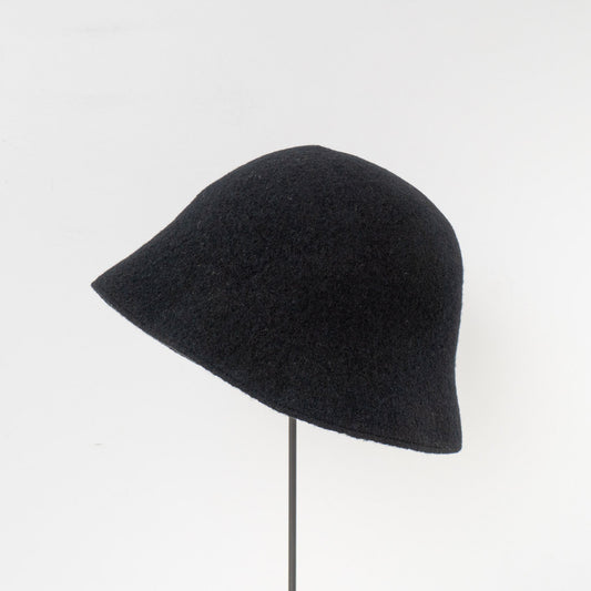 2026AW mature ha.｜bell hat MKF-24130-Y（black）