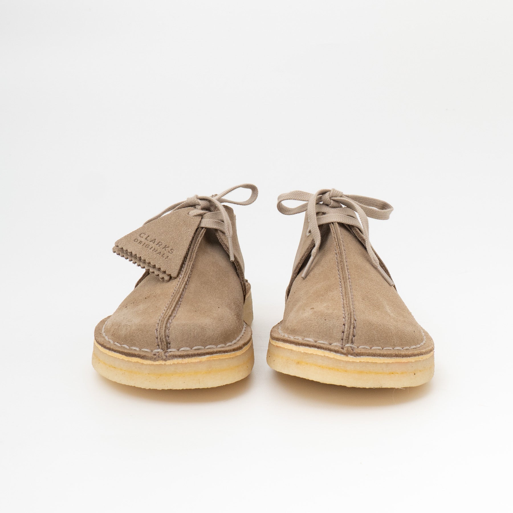 Clarks desert trek oak on sale suede