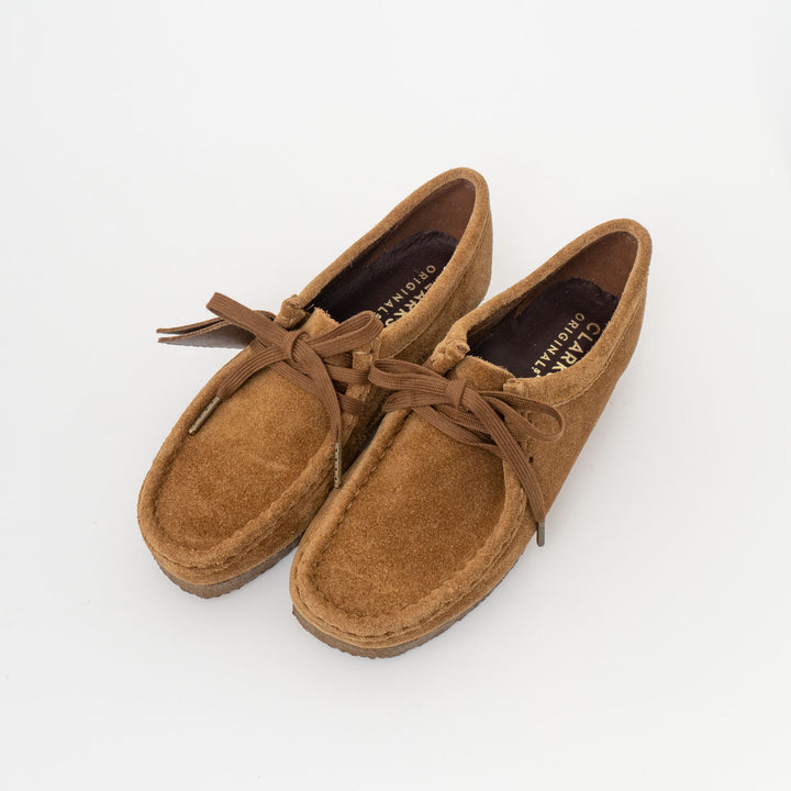 CLARKS ORIGINALS/WOMEN　Wallabee cola suede - haus-netstore