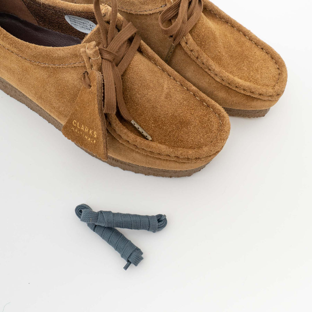 CLARKS ORIGINALS/WOMEN　Wallabee cola suede - haus-netstore