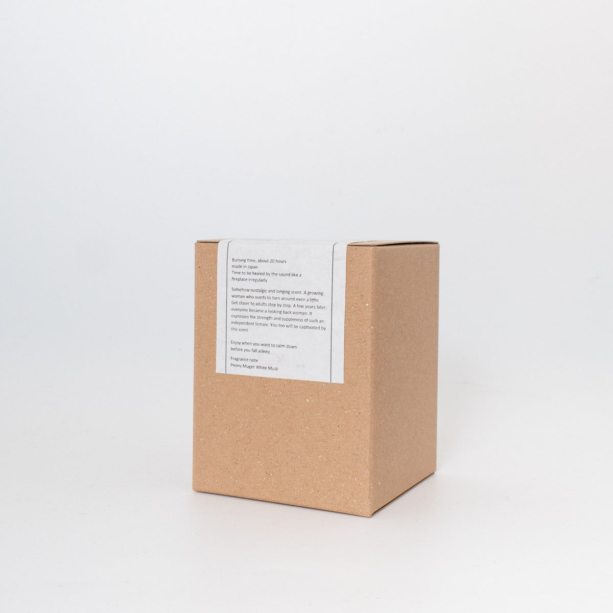 BALMY/　candle Blush like a peony - haus-netstore