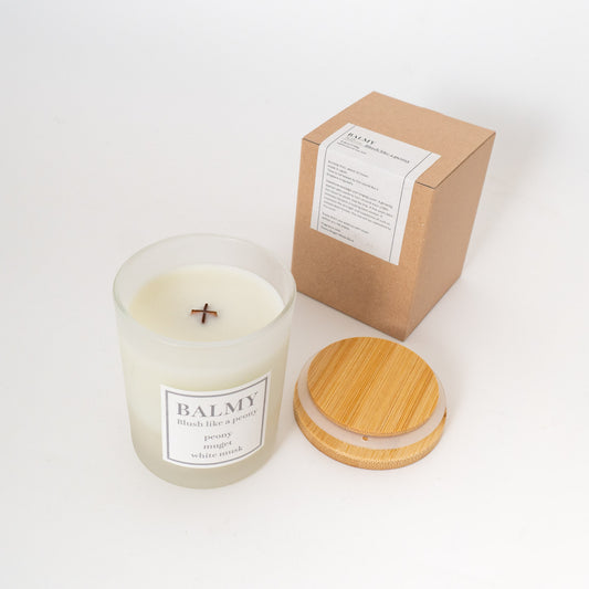 BALMY/　candle Blush like a peony - haus-netstore
