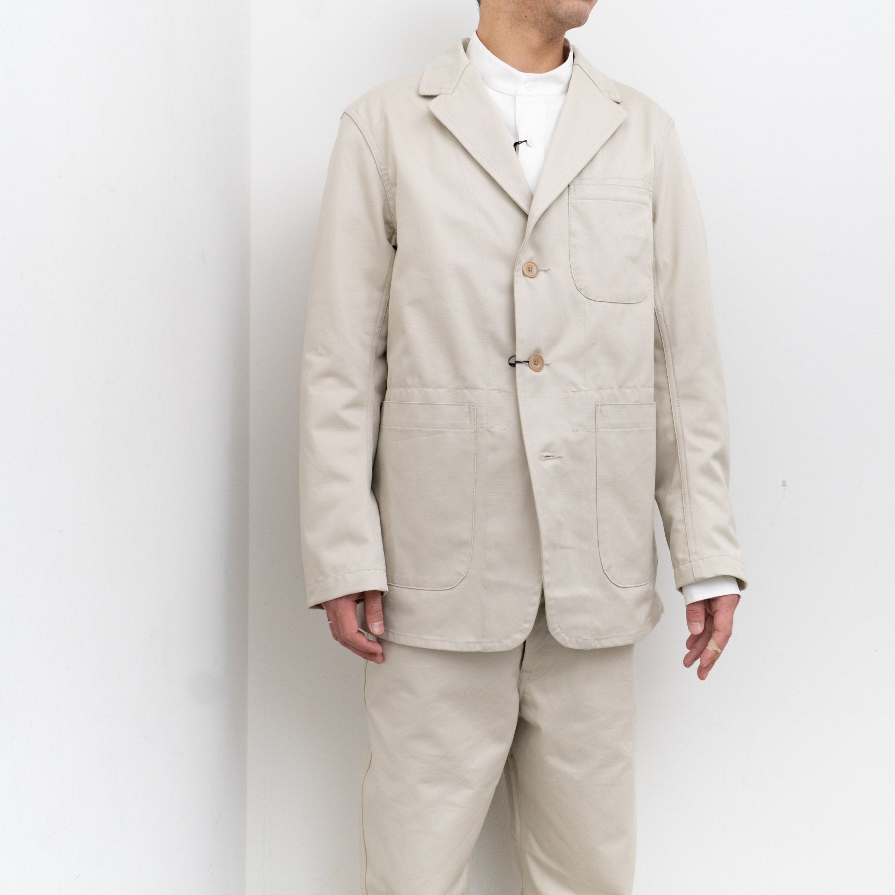 SCYE BASICS/MEN SAN JOAQUIN COTTON CHINO WORK JACKET – haus-netstore