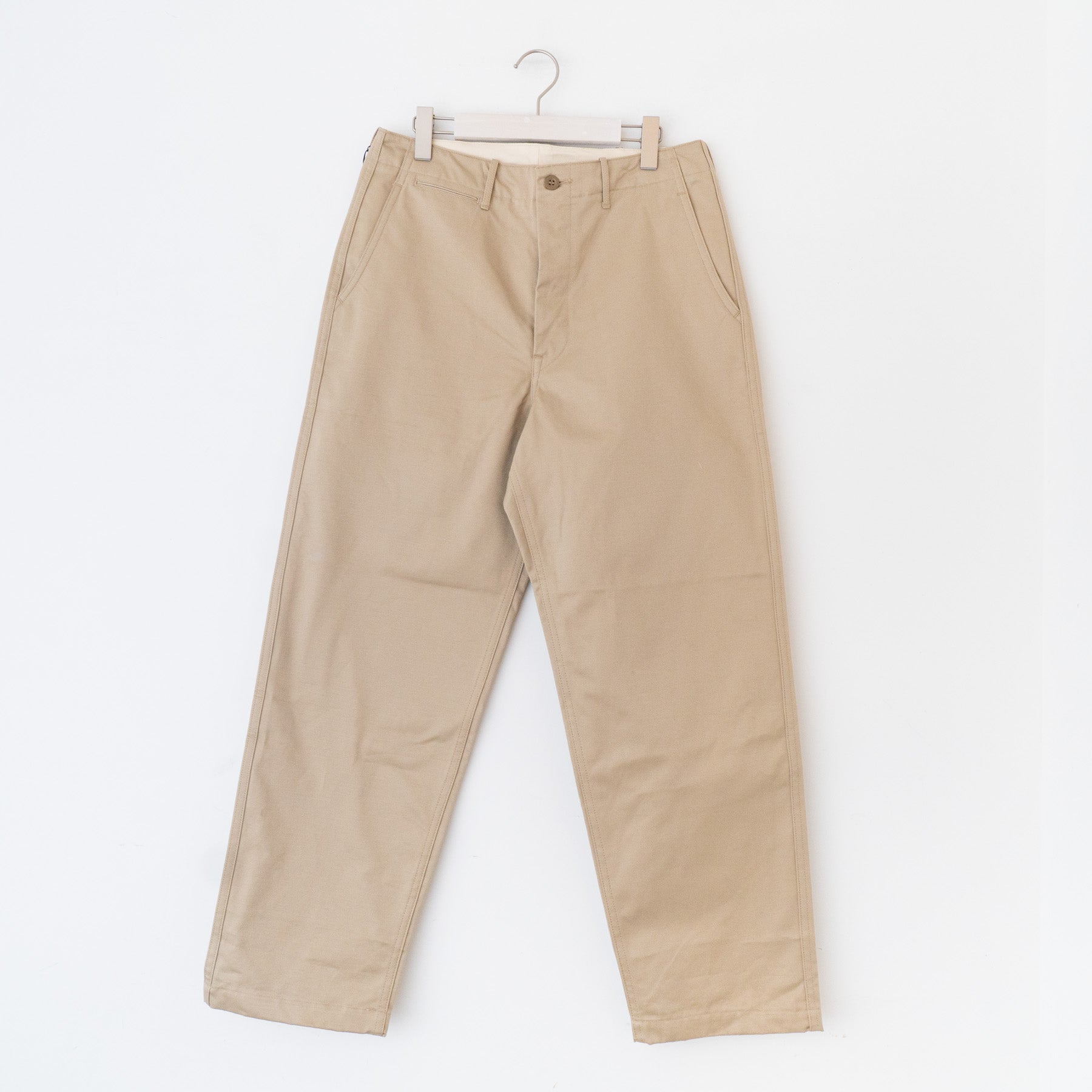 SCYE BASICS/MEN San Joaquin Cotton Chino 41Khaki Trousers – haus 