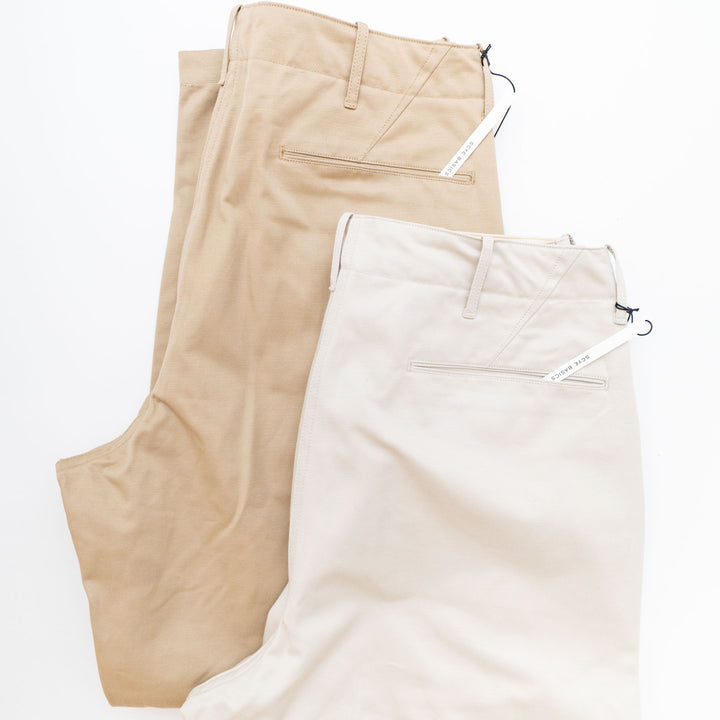 SCYE BASICS/MEN　San Joaquin Cotton Chino 41Khaki Trousers - haus-netstore