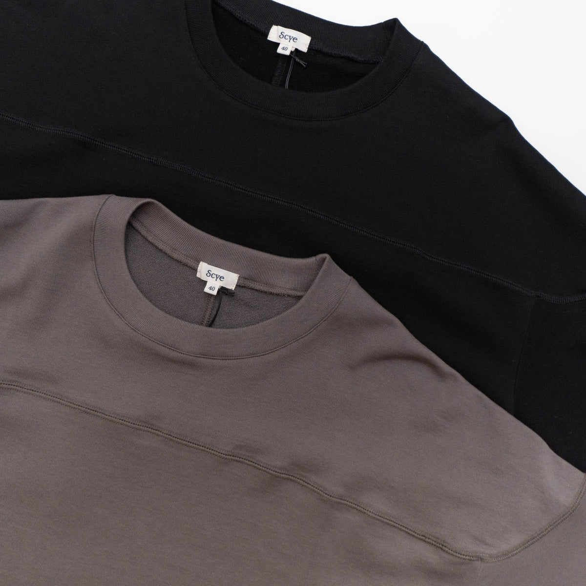 SCYE/MEN　Loopback Terry Football Tee - haus-netstore