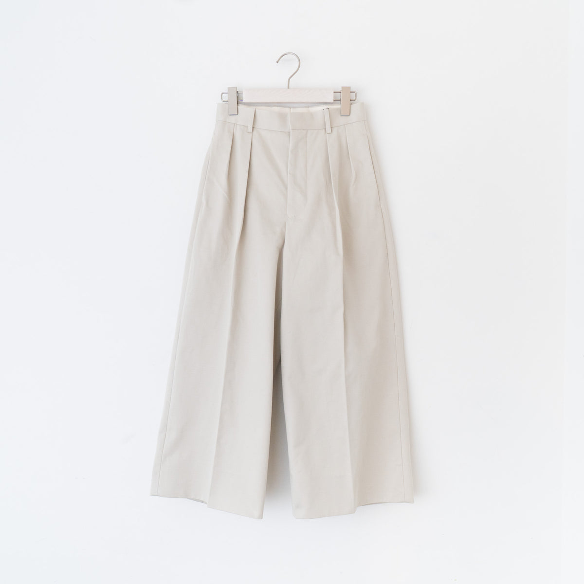 SCYE/WOMEN　Cotton Chino Cropped Wide Pants - haus-netstore