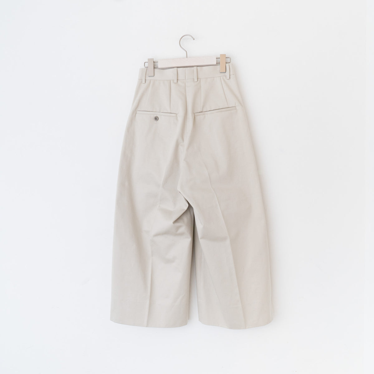 SCYE/WOMEN　Cotton Chino Cropped Wide Pants - haus-netstore