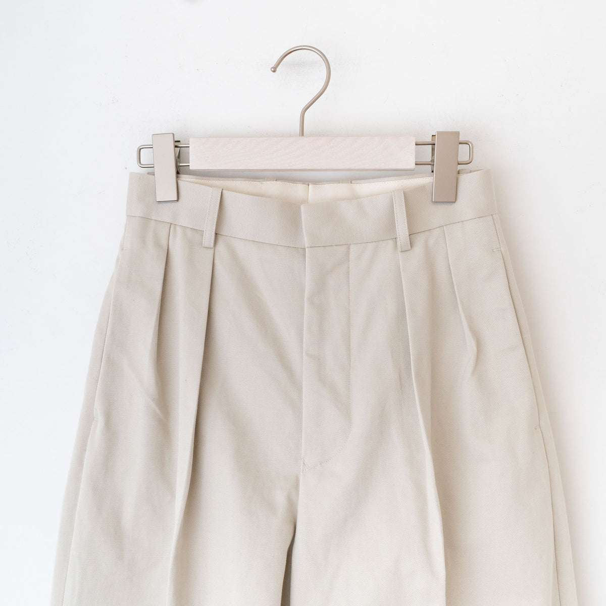 SCYE/WOMEN　Cotton Chino Cropped Wide Pants - haus-netstore