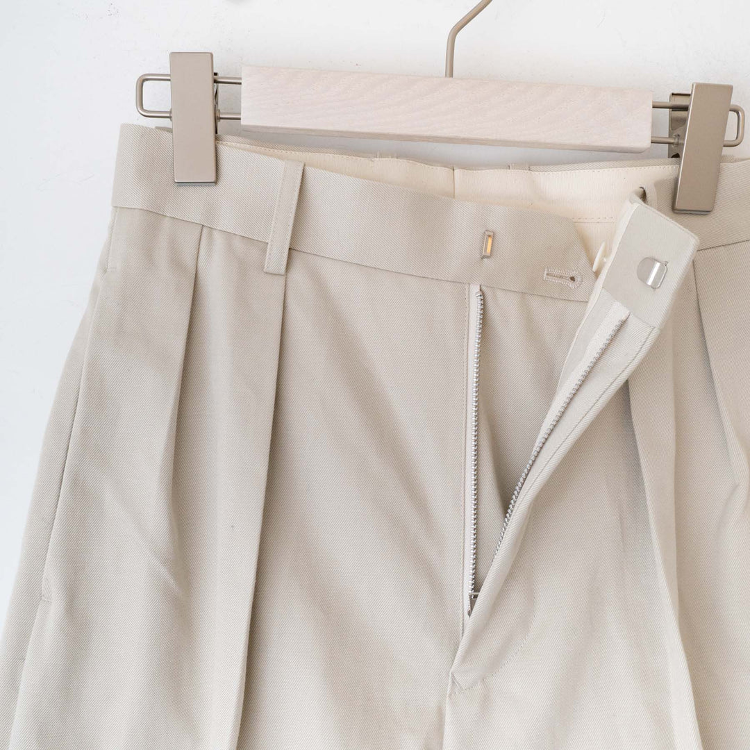 SCYE/WOMEN　Cotton Chino Cropped Wide Pants - haus-netstore