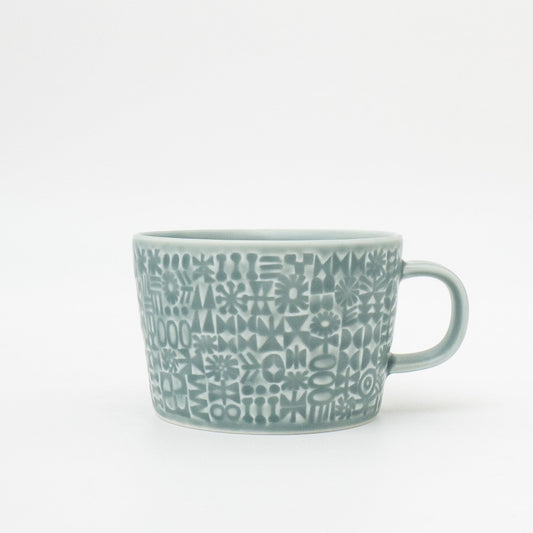BIRDS’WORDS/　PATTERNED MUG - haus-netstore