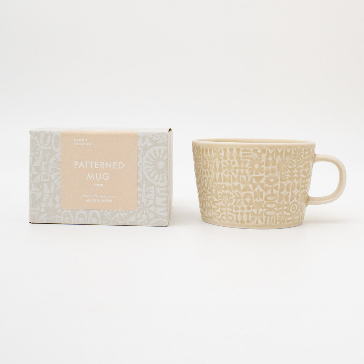 BIRDS’WORDS/　PATTERNED MUG - haus-netstore