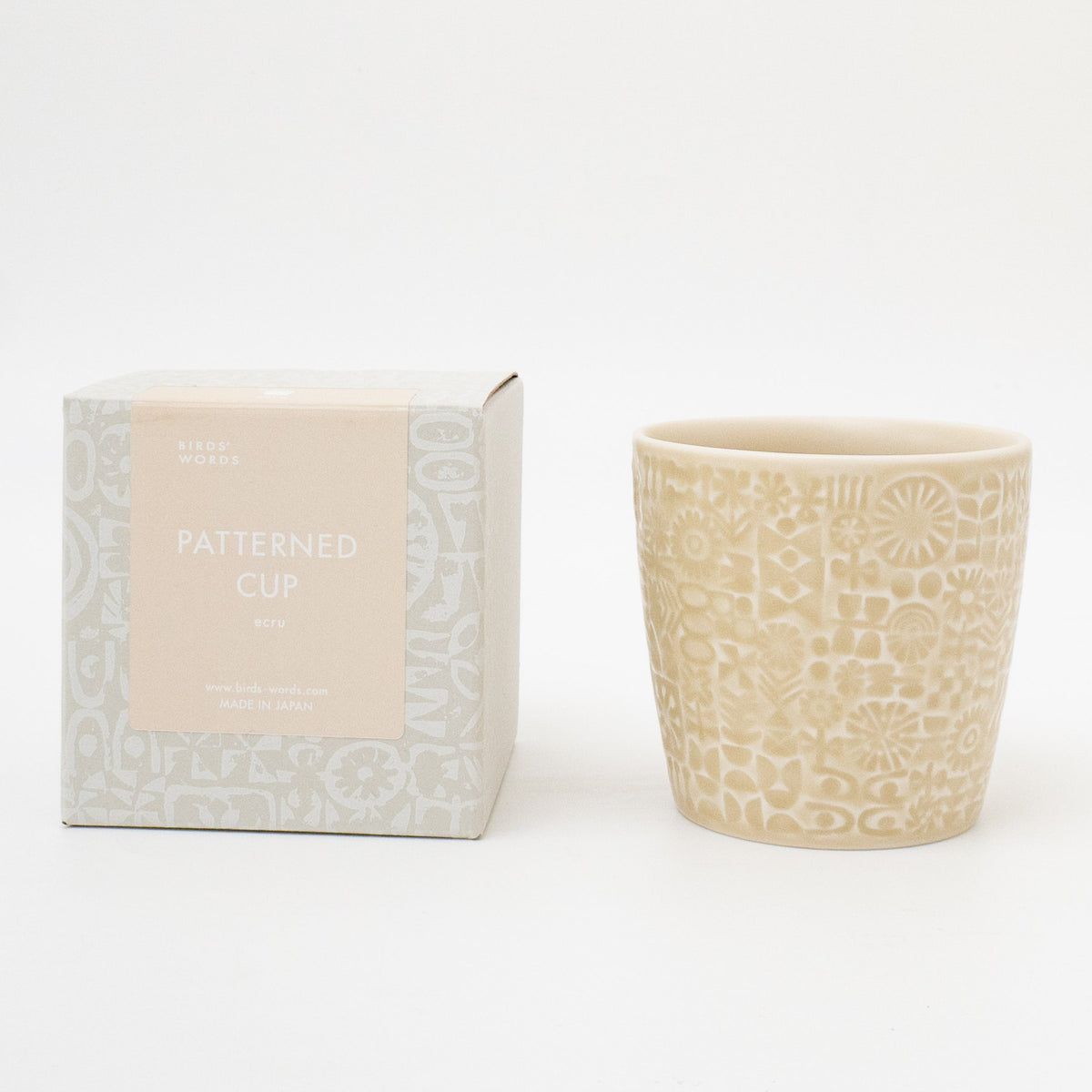 BIRDS’WORDS/　PATTERNED CUP - haus-netstore