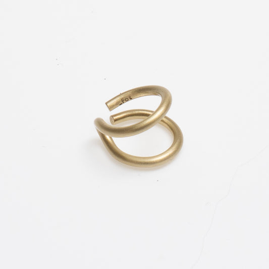 _Fot/　round wire earring _ double (ear cuff) 1103a_d - haus-netstore