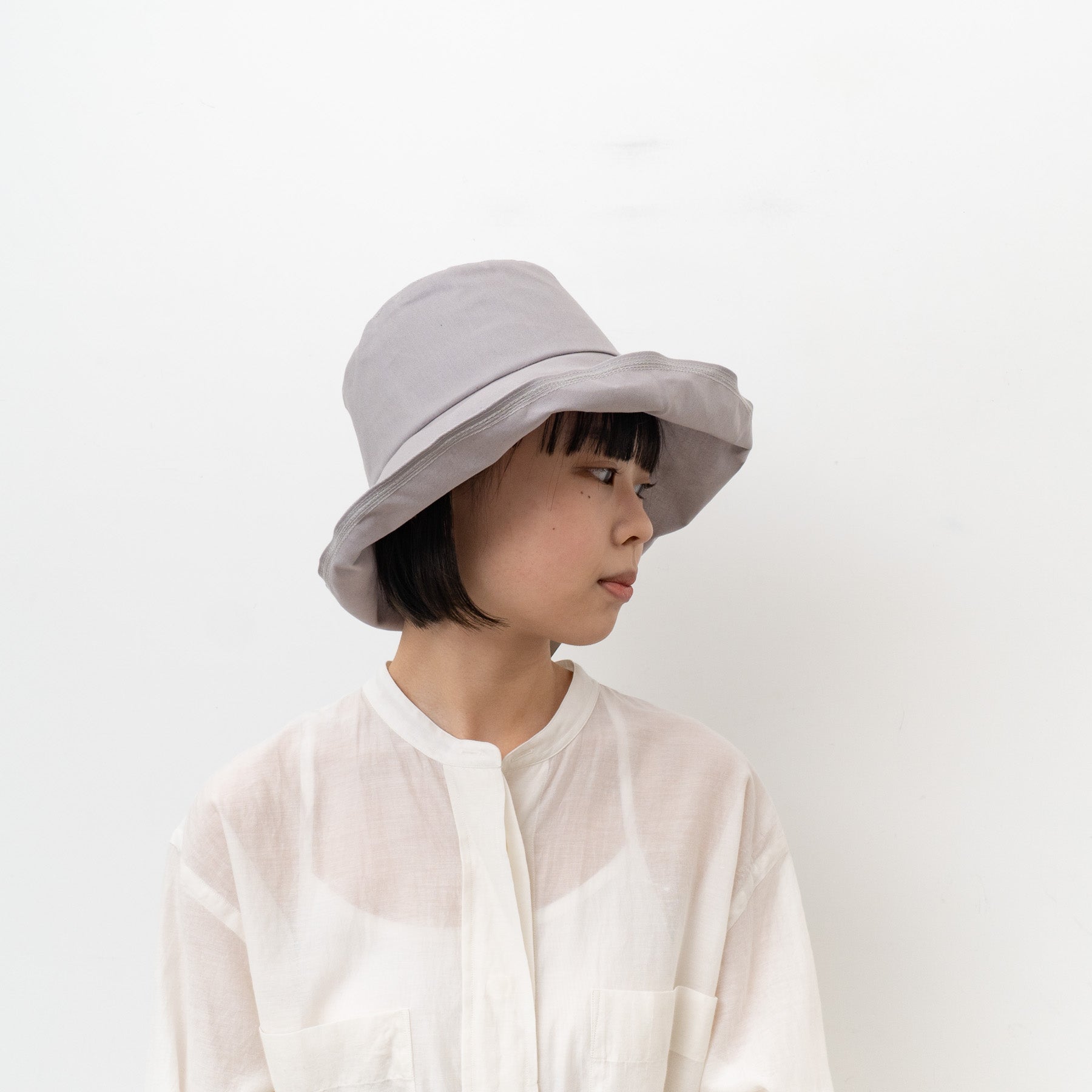 mature ha. / paraffin hat wide random stitch CPF-013 – haus-netstore