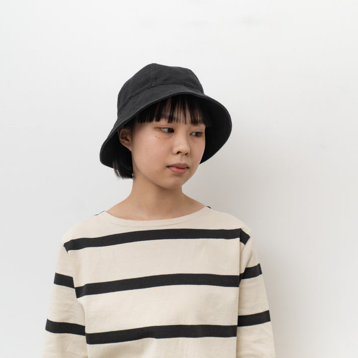 MATURE HA._MIL. /　hat / linen canvas washed MIL-0781WS - haus-netstore