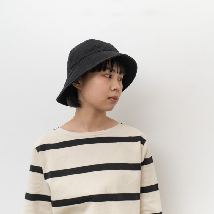 MATURE HA._MIL. /　hat / linen canvas washed MIL-0781WS - haus-netstore