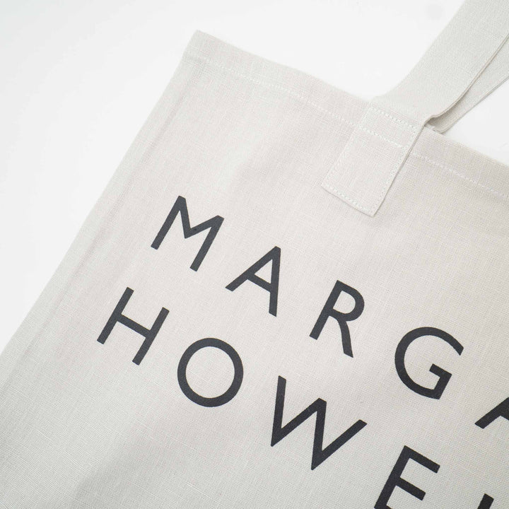 MARGARET HOWELL/　HOUSEHOLD GOODS LINEN LOGO BAG - haus-netstore