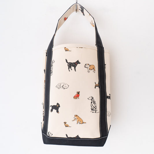 TEMBEA/　BAGUETTE TOTE MEDIUM DOG-BLACK - haus-netstore