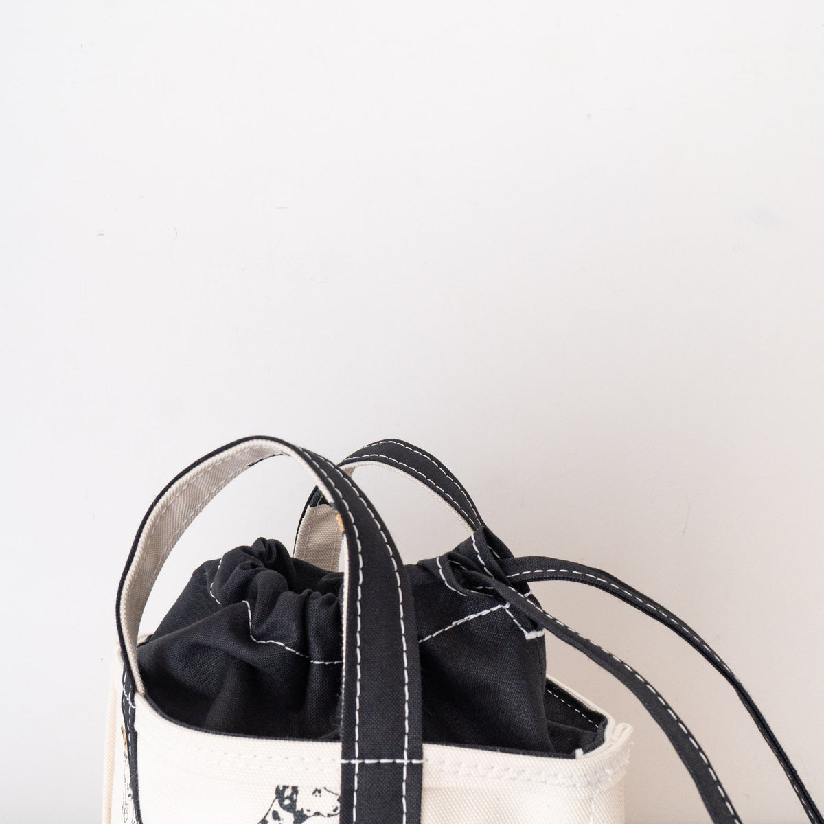 TEMBEA/　TOTE BAG DOG-BLACK - haus-netstore