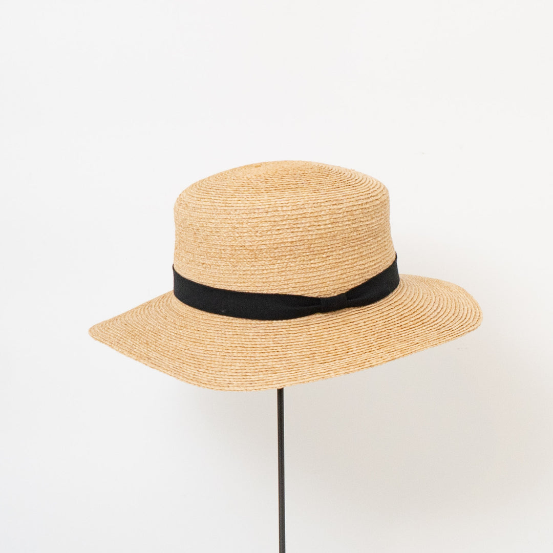 mature ha. /　raffia hat MAS23-14 - haus-netstore