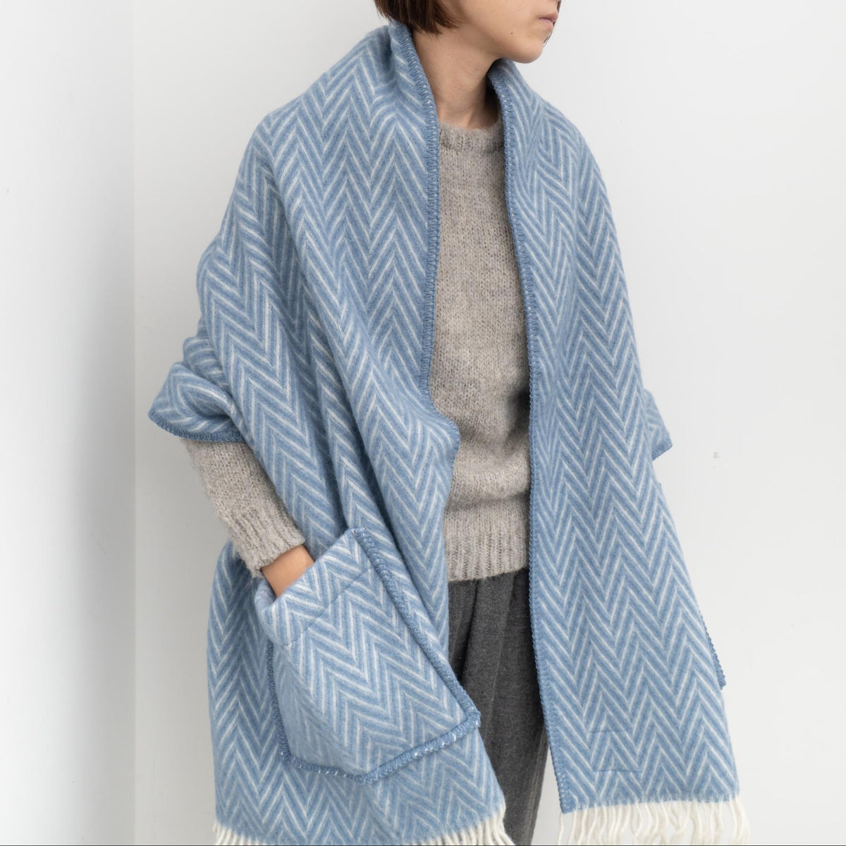 LAPUAN KANKURIT/　IIDA pocket shawl - haus-netstore