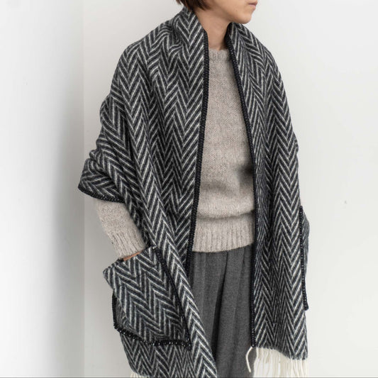 LAPUAN KANKURIT/　IIDA pocket shawl - haus-netstore