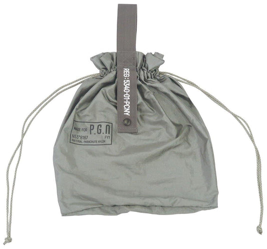 POST GENERAL/ パッカブルパラシュートナイロンバッグ SILVER GRAY - haus-netstore