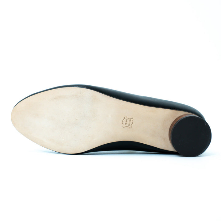 _Fot/　wood heel col.black - haus-netstore