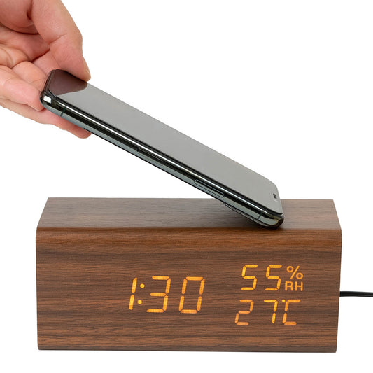 PLUS DECO/　Wireless Charging Clock - haus-netstore