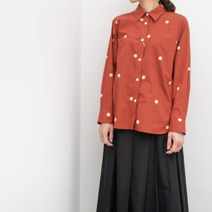 MARGARET HOWELL /WOMEN　BIG SPOT COTTON - haus-netstore
