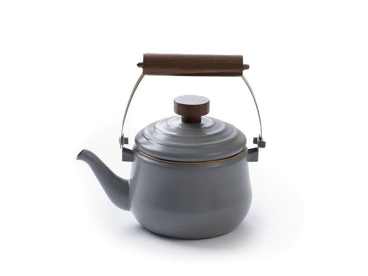 BAREBONES/ Enamel Teapot - haus-netstore